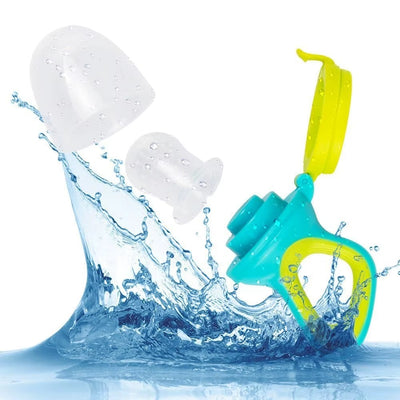 🍼 בקבוק + כף סיליקון לאכלת תינוקות