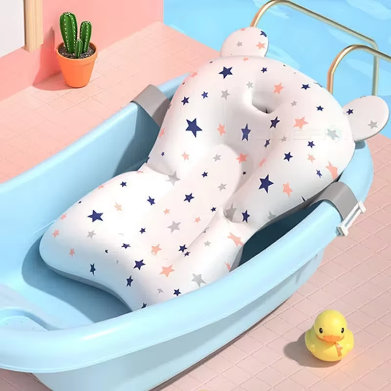 🛁 תמיכת רחצה מתכווננת לתינוקות – בטיחות וכיף במקלחת