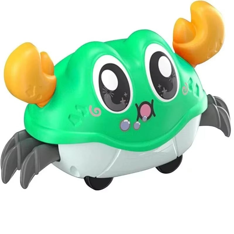 🦀 צעצוע סרטן רץ – עם מנגנון כוח חזרה כפול