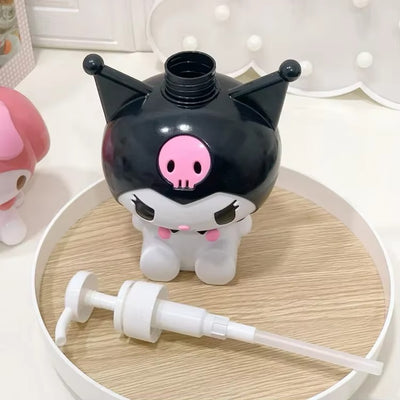 🐱 בקבוק דיספנסר Hello Kitty רב שימושי לחדר הרחצה